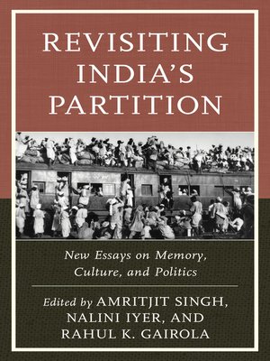 cover image of Revisiting India's Partition